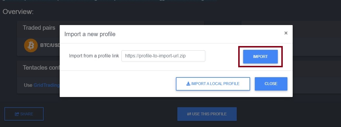 Profile-sharing-from-octobot-import-url