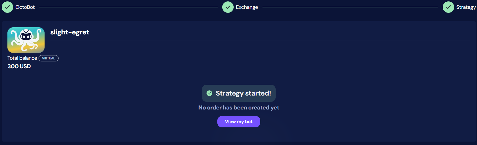 octobot create tradingview bot start
bot