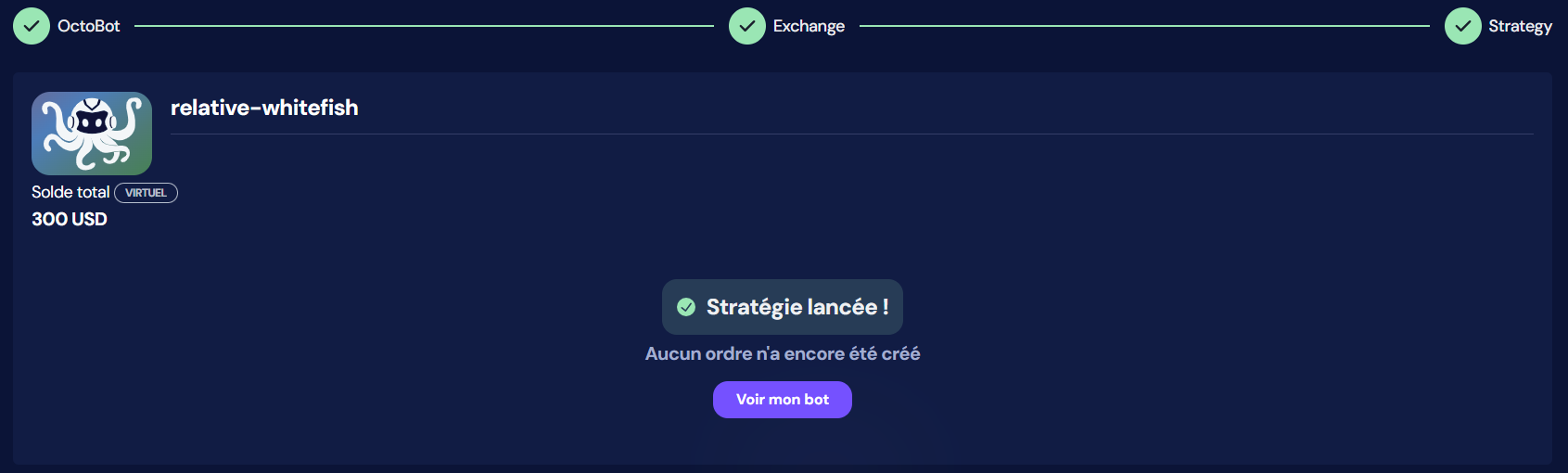 octobot creer tradingview bot
demarre