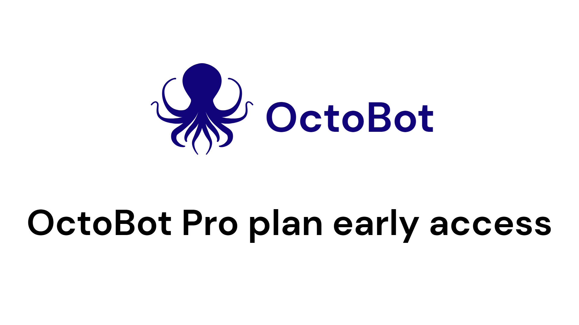 annonce de l'accès anticipé aux trading bots OctoBot cloud