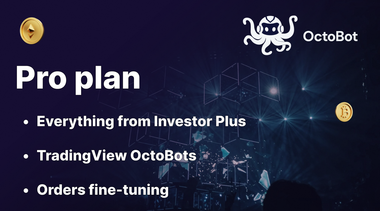 annonce de l'offre Octobot avec automatisations TradingView et trading avancé de cryptomonnaies